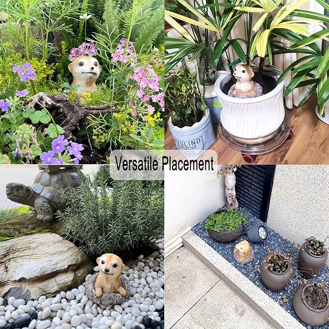 Meerkat Statue - Charming Meerkat Garden Animal Statue: Lifelike Decor Accent for Your Yard or Patio - Add Personality to Your Outdoor Space-Ruum Studio Home