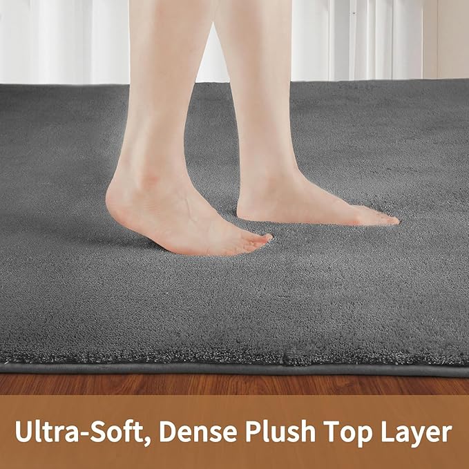 Sour Lemon 10x14 Area Rugs for Living Room, Soft Large Area Rug Fluffy Rugs for Bedroom，Machine Washable Area Rug Non Slip Carpet Rug for Living Room Playroom Kids Room Home Decor-Ruum Studio Home