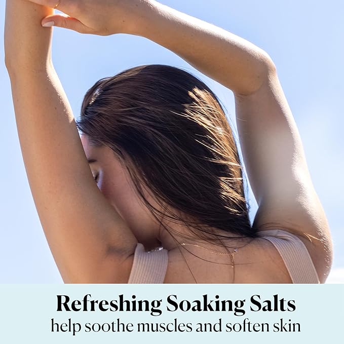 Sky Organics - Epsom Salt Bath Soak, 5 lbs - Magnesium Sulfate USP - 100% Pure, Medium Grain - Unscented - Soaking Bath Salts - Resealable Bag - Natural, Vegan & Cruelty Free - Self Care - Bath & Feet-Ruum Studio Home