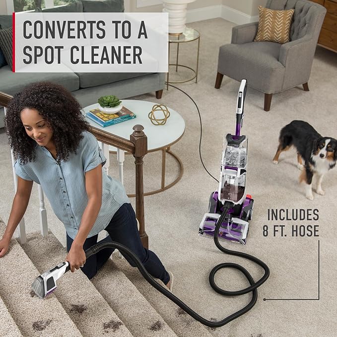 Hoover SmartWash Pet Automatic Carpet Cleaner Machine with Spot Chaser Wand, Deep Cleaning Carpet Shampooer Machine, Pair with a Hoover Carpet Cleaner Solution for a Bright, Refreshed Home-Ruum Studio Home