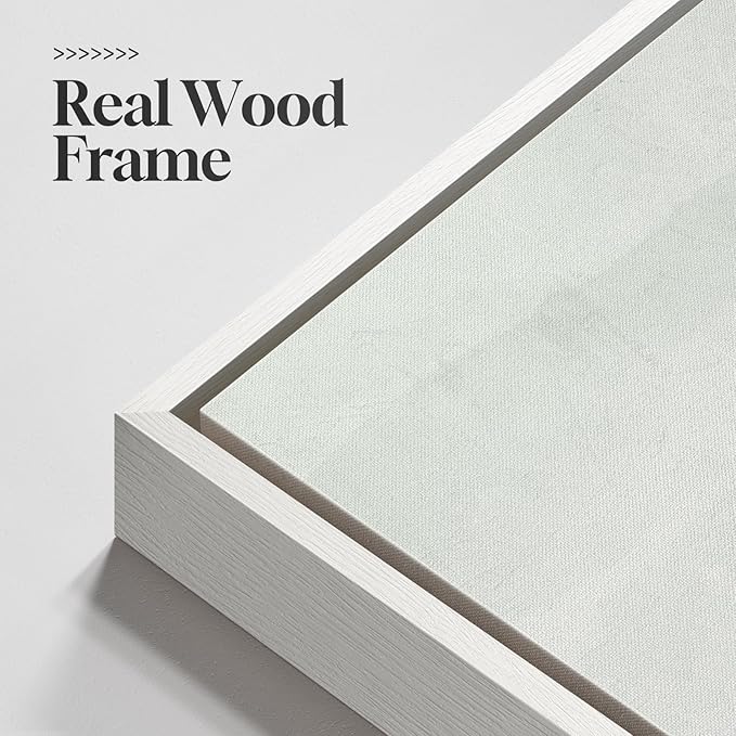 Large Framed Sage Green Abstract Landscape Wall Art for Living Room, 3 Piece Modern Canvas Prints Paintings Artwork for Walls, Minimalist Abstract Pictures for Hallway, Office Wall Decor 24x36 In-Ruum Studio Home