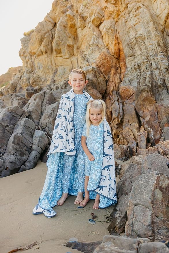 Copper Pearl Jumbo Premium Knit 3 Layer Stretchy Throw Blanket Cove-Ruum Studio Home