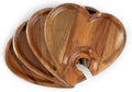 PICNIC TIME Toscana Heart-Shaped Wine Appetizer Trays-Ruum Studio Home
