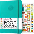 GoGirl Food Journal & Wellness Planner –– Diet & Fitness Diary – Nutrition Journal with Meal, Exercise & Weigh Loss Tracker, A5 (Turquoise)-Ruum Studio Home