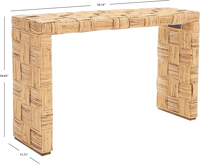Safavieh Home Collection WIK6502 Console, Natural-Ruum Studio Home
