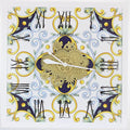 The Gears Clock Wall Clock Italy Collection with Moving Gears (Atrani, 36 inch Square)-Ruum Studio Home