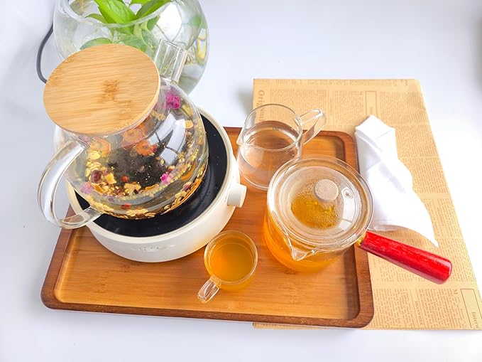 Bamboo Serving Tray – Two Sizes for Breakfast, Tea, Coffee & Snacks – Eco-Friendly Wooden Tray for Bed, Kitchen, Coffee Table, or Decorative Use-Ruum Studio Home