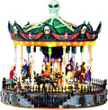 Lemax 34605 SCARY-GO-ROUND SPOOKY TOWN Exclusive Carnival Ride-Ruum Studio Home