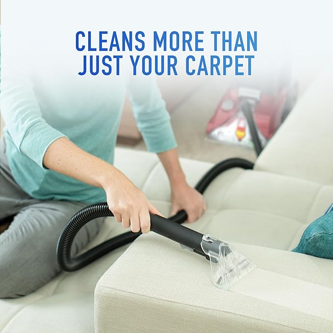 Hoover PowerScrub Deluxe Carpet Cleaner Machine for Carpet and Upholstery, Deep Cleaning Carpet Shampooer Machine with Multi-Purpose Tools, Pair Carpet Cleaner Solution-Ruum Studio Home