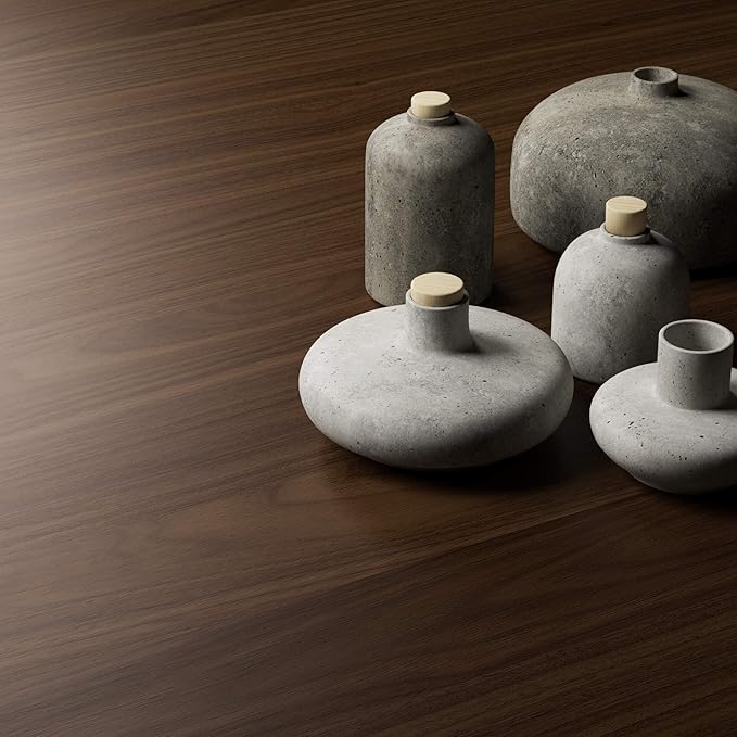 Mobili Fiver, Set of 2 Rachele Shelves, 31.49 in, Walnut, Made in Italy-Ruum Studio Home