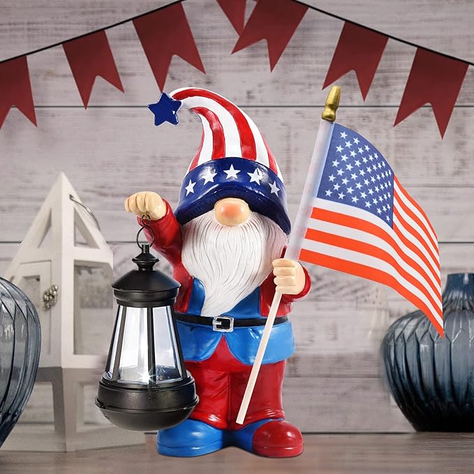 Nacome Solar Gnomes Statues for Garden Decor: Outdoor Sculptures for Clearance Lights for Outside Lawn Ornaments Porch Patio Balcony Yard Home – Birthday Gifts for Mom Grandma Women-Ruum Studio Home