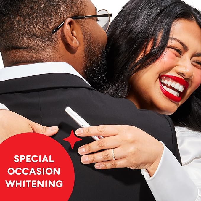 Colgate Optic White Express Teeth Whitening Pen, Enamel-Safe Tooth Whitening Applicator, Helps Whiten Teeth in As Little As 1 Day of Use, 7 Day Whitening Treatment, 0.08 fl oz-Ruum Studio Home