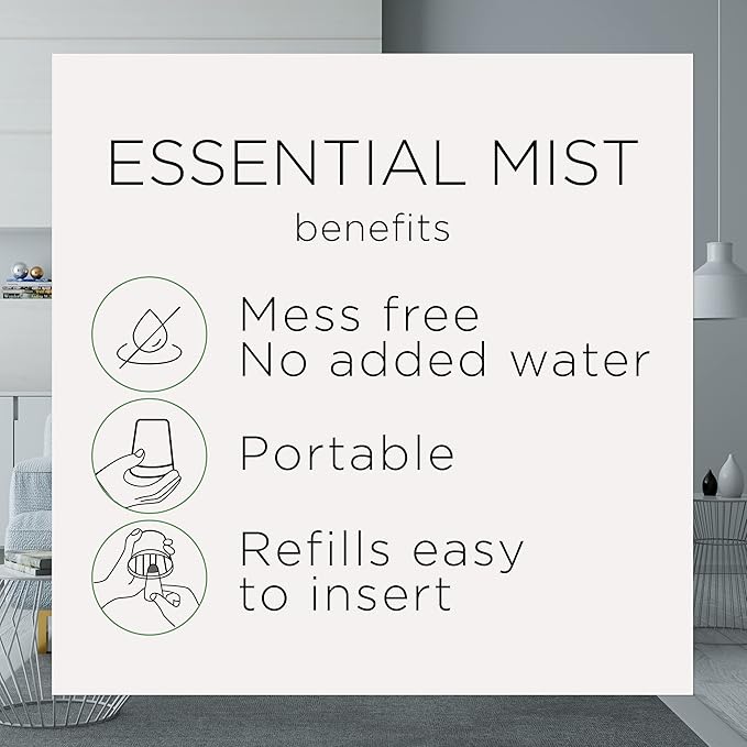 Air Wick Essential Mist Refill, 3ct, Linen & Petals, Air Freshener, Essential Oils-Ruum Studio Home
