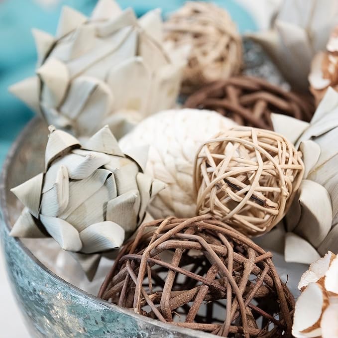 ANDALUCA Decorative Balls Bag Bowl Filler Home Decor (Artichoke)-Ruum Studio Home