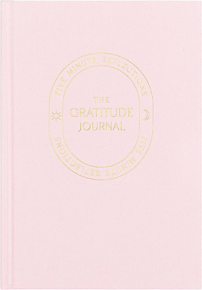 And Per Se Gratitude Journal – Five Minutes a Day to Cultivate Mindfulness, Happiness, Positive Vibes, Affirmations & Self-Reflection – Undated Daily Gratitude Journal for Women & Men (Pale Pink)-Ruum Studio Home