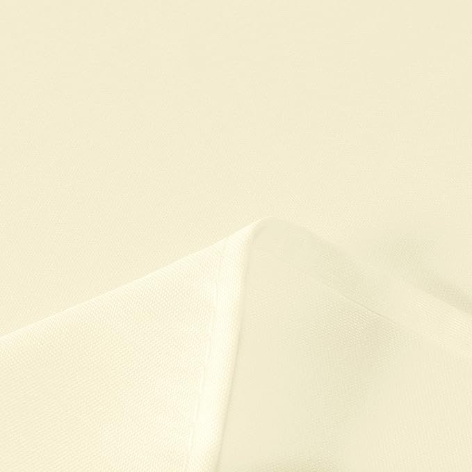 sancua Rectangle Tablecloth - 70 x 120 Inch - Stain and Wrinkle Resistant Washable Polyester Table Cloth, Decorative Fabric Table Cover for Dining Tables, Buffet Parties and Camping, Beige-Ruum Studio Home