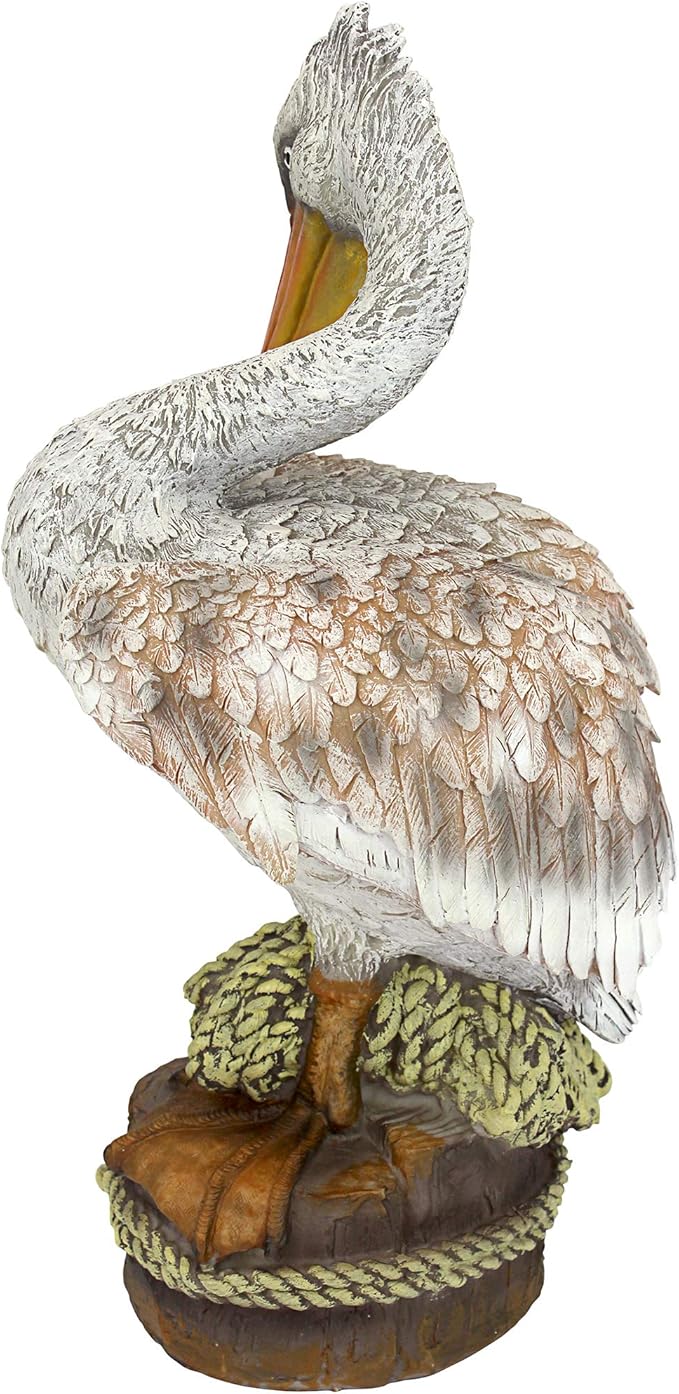 Design Toscano Ocean Side PIER 51 Pelican Statue-Ruum Studio Home