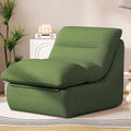 Misolant Bean Bag Chairs，Big Corduroy Fabric Sofa Bean Bag Chair for Adults and Teens with High-Resilience Sponge, Non-Slip Base Floor Lounge Sofa for Home, Living Room, Bedroom, Gaming Green-Ruum Studio Home
