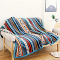 UKELER Boho Sherpa Throw Blanket Queen Size 80'' x 90'', Southwestern Aztec Throw Blanket for Bed/Couch/Sofa/Camping, Great Gift for Mother's Day, Father's Day, Thanksgiving, Christmas,New Year's Day-Ruum Studio Home