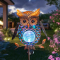 HONGLAND Solar Lights Outdoor Decor Waterproof, Solar Owl Garden Decorative Stake, Whimsical Gardening Gifts for Women Mom, Owl Outdoor Lights for Yard Patio Lawn Decor-Ruum Studio Home