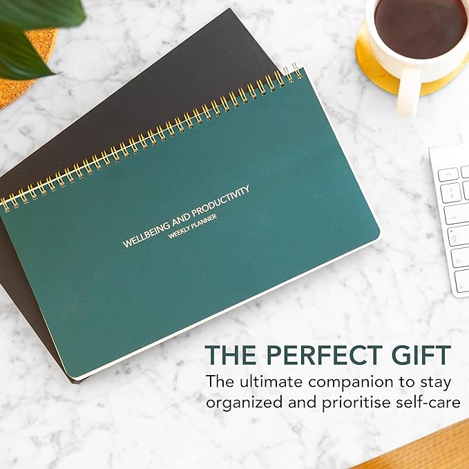 Zen & Flow - Undated Weekly Planner, Dashboard Desk Pad, To Do List Notepad, Productivity, Habit Tracker, Desk Notepad, Dashboard Planner-Ruum Studio Home