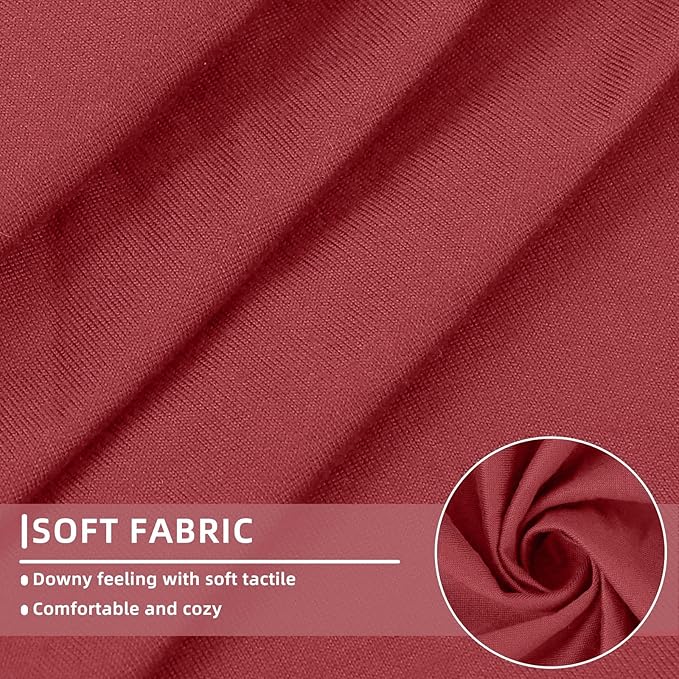 hyha Waterproof Couch Cushion Covers, Sectional Sofa Slipcovers Washable, L Shape Chaise Dog Couch Covers for Sectional Sofa, Universal Furniture Protector (1 Piece for Chaise, Wine Red)-Ruum Studio Home