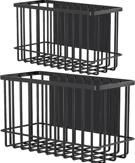 Magnetic Basket Fridge Lint Bin Dryer Ball Holder Laundry Room Organization Home Storage for Class Office School-Ruum Studio Home