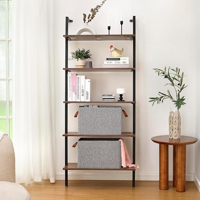 GRANNY SAYS Storage Baskets for Shelves, Closet Organizer Bins, Clothes Storage Bins with Metal Frame, Extra Large Baskets for Organizing and Storage, Collapsible, Gray, 2-Pack-Ruum Studio Home