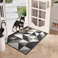 hicorfe Indoor Doormat,24"x35" Front Back Door Mat Rubber Backing Non Slip Door Mats,Low-Profile Absorbent Resist Dirt Entryway Doormat Inside Floor Mats for Entrance-Ruum Studio Home