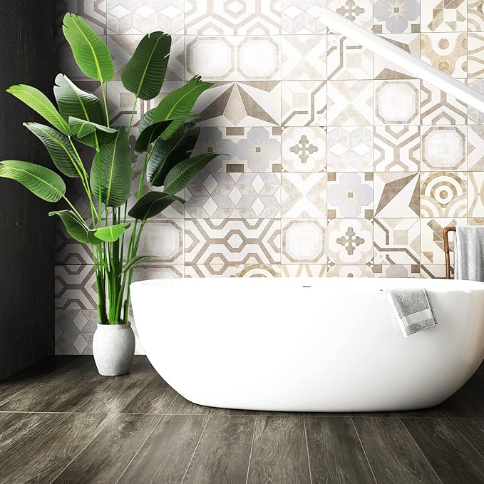 6.5ft Artificial Silk Bird of Paradise Palm Tree (78in) with 17 Trunks Faux Tree and Plastic Nursery Pot, Fake Plant for Office House Farmhouse Living Room Home Decor (Indoor/Outdoor)-Ruum Studio Home