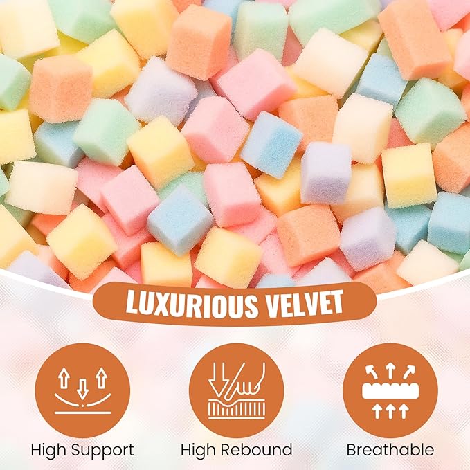 4FT Bean Bag Chair: Bean Bag with Velvet Cover, Fluffy and Comfy Bean Bag Chairs for Adults and Kids, Bean Bag Sofa Filled with High-Density Sponge for Gaming (Grey)-Ruum Studio Home
