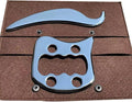 Gua sha Tool gua sha Stainless Steel iastm Tool Gussha Massage Tool Muscle Scraping Tool for Soft Tissue Therapy and Reduce Arms,Back, Legs, Neck Muscle Pain(DN)………-Ruum Studio Home