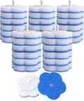 Toilet Bowl Wand Refills 32 Pcs Disposable Toilet Brush Cleaning Sponges Heads Not Compatible with Other Wand-Ruum Studio Home