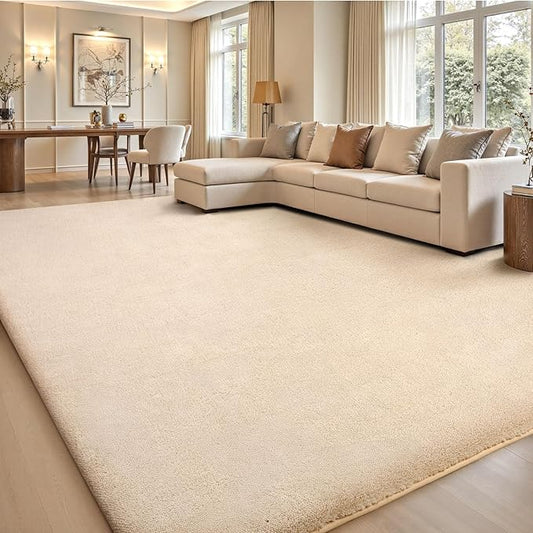Sour Lemon 8x10 Area Rugs for Living Room, Soft Large Area Rug Fluffy Rugs for Bedroom，Machine Washable Area Rug Non Slip Carpet Rug for Living Room Playroom Kids Room Home Decor-Ruum Studio Home