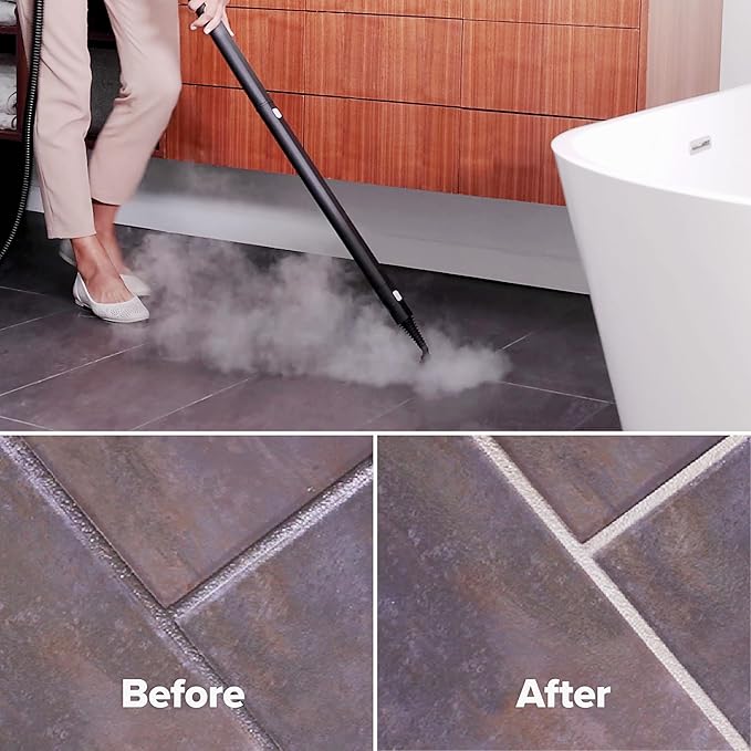 Dupray Neat Steam Cleaner with 20-piece Accesory Kit. For Multipurpose steam Cleaning Hardwood, Tile, Laminate and Sealed Floors, Couch, Furniture and more. *Kills 99.9% of Bacteria and Viruses-Ruum Studio Home