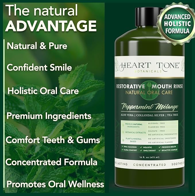 Oral Care Set | Natural Toothpaste, Oil Pull & Mouthwash | Radiant Smile | Fluoride-Free & Clean Ingredients | Mineral Complex | Natural Enamel Care | Botanical Plant Based-Ruum Studio Home