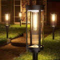 Solar Pathway Lights Outdoor Warm White 8-Pack Waterproof IP65, Auto On/Off Solar Powered Walkway Lighting for Driveway Yard Garden, Upgraded Landscape Lights Outside-Ruum Studio Home