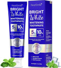 PearlSmile Niacinamide Hydroxyapatite Whitening Toothpaste – 10% Nano Hydroxyapatite + 5% Niacinamide – Strengthens Enamel, Remineralizes, Brightens Teeth – Fluoride-Free, Travel Size, 4.2oz (120g)-Ruum Studio Home