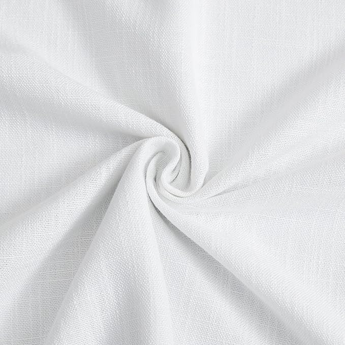 Vision Home White Pinch Pleated Full Blackout Curtains Thermal Insulated Window Curtains 120 inch for Living Room Bedroom Room Darkening Pinch Pleat Drapes with Hooks Back Tab 10 FT 60" Wx120 Lx1-Ruum Studio Home