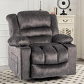 Recliner Chair Rocker Modern Ergonomic Lounge 360 Degree Swivel Single Sofa Seat Living Room Lounge Recliners on Clearance Foam Filling-Ruum Studio Home