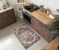 Keen Home Design 2x3 Rug - Machine Washable Entry Rug with Non-Slip Backing, Ideal for Enteryway, Kitchen, Bathroom, Laundry Room - Vintage, Easy Clean, Durable, Low Pile Rug - (2' x 3')-Ruum Studio Home