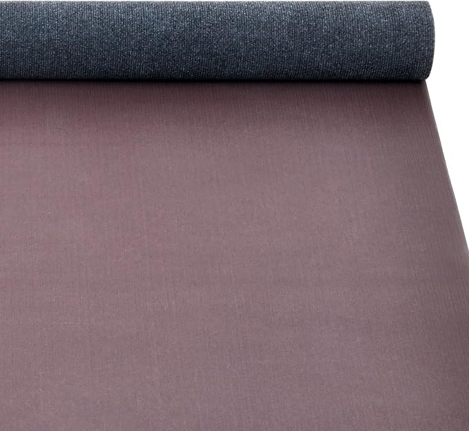 Marine Carpet,6 FT x 18 FT Dark Gray Indoor Outdoor Carpet 0.2" Thick Boat Carpet with Water-Proof TPE Backing, Non-Slide Outdoor Marine Carpet Roll for Home, Patio, Porch, Deck-Ruum Studio Home