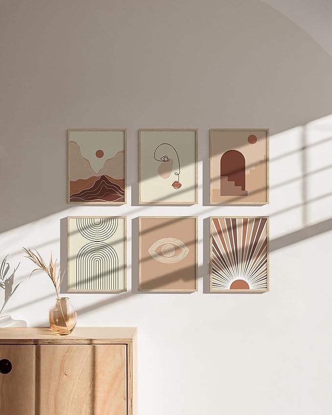 HAUS AND HUES 8.5 X 11 Picture Frame Set of 9 - Certificate Frames 8.5 X 11 Wood Picture Frame, 8.5x11 Picture Frame 8.5x11 Frame Natural Wood Frame, 8.5 X 11 Frame Picture Frame 8.5 X 11-Ruum Studio Home