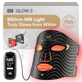 INIA Red Light Therapy Mask for Face – 4 Light Modes with 850nm NIR, Red & Blue LED Light Therapy, 2600mAh Rechargeable LED Face Mask for Anti-Aging, Skin Firming & Radiant Glow at Home-Ruum Studio Home