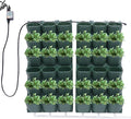 Vertical Wall Planter, Self-Watering Vertical Garden Planter Set with 36 Pots, Stackable Planters Grow Pots with Electronic Timer for Growing Veggies, Fruits, Herbs, Flowers.-Ruum Studio Home