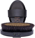 Copper Body Brush - Dry Brushing Body Brush with Ion Charged Copper Bristles, Glowing Skin, Lymphatic Drainage and Blood Circulation Improvement-Ruum Studio Home