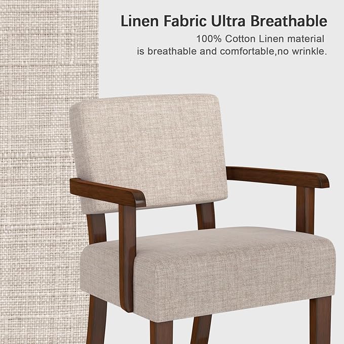 Accent Chair, Oversize Living Room Chairs with Soft Seat & Armrests for Living & Dinning Rooms-Ruum Studio Home