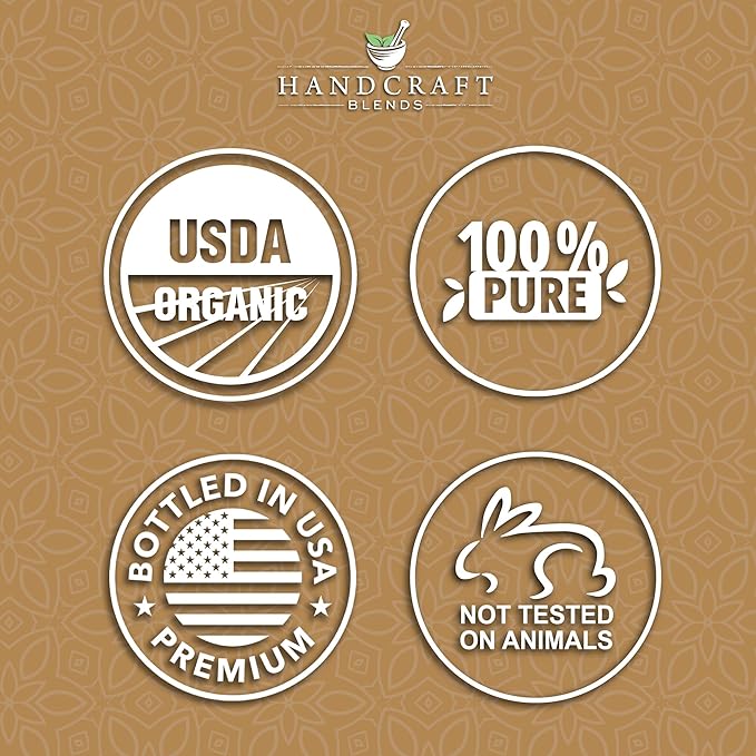 Handcraft Blends Organic Frankincense Essential Oil – 1 Fl Oz – 100% Pure and Natural – Premium Grade Essential Oil for Diffuser and Aromatherapy-Ruum Studio Home