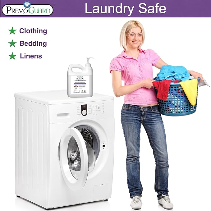 Premo Guard Bed Bug, Mite & Lice Laundry Detergent Additive 64 oz – Child & Pet Friendly – Stain & Odor Free – Best Natural Non-Toxin Treatment-Ruum Studio Home