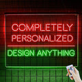 Custom Bar Neon Sign Personalized Logo Name Established Year Garage Signs for Men Home Bar Open Workshop Coffee Lounge Decor LED Lights Night Club Poker Billiards Gifts-Ruum Studio Home